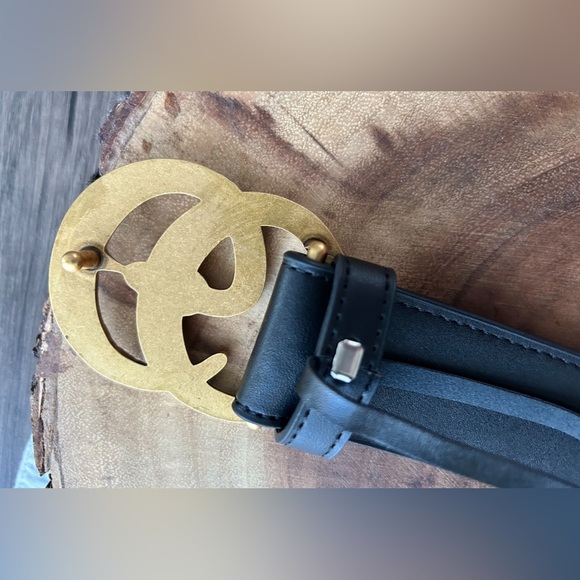 G snake fashion belt size 105cm black/gold - Picture 5 of 10